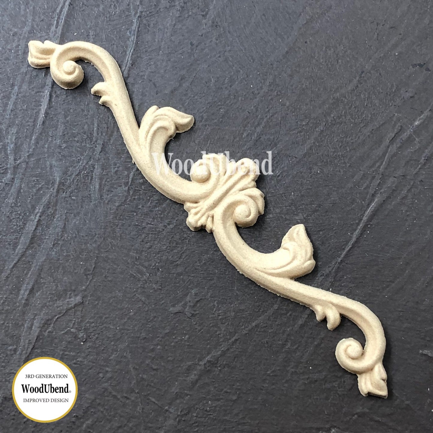 Pack of Two Pediments WUB0380 16.6x2.8cms